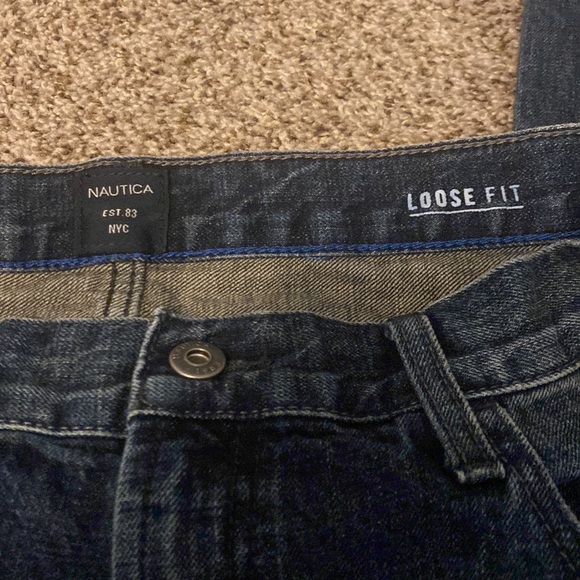 Nautica Loose Fit 34x32 Jeans - Picture 4 of 7
